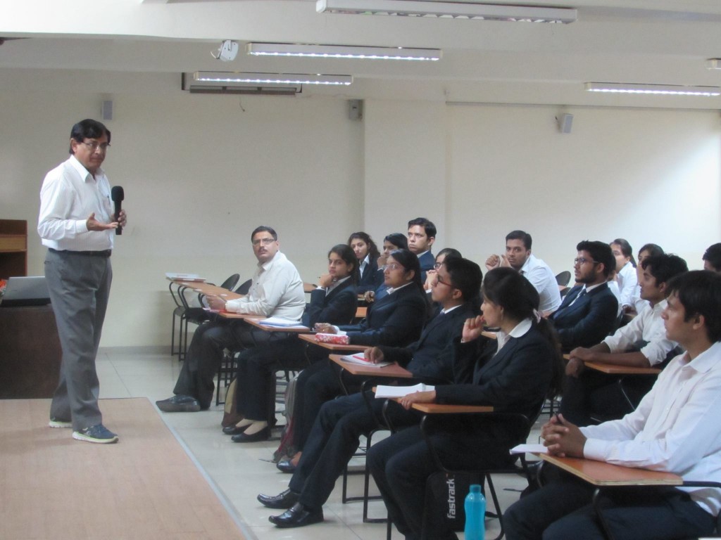 Guest Lecture By Mr. Jayant Gajjar